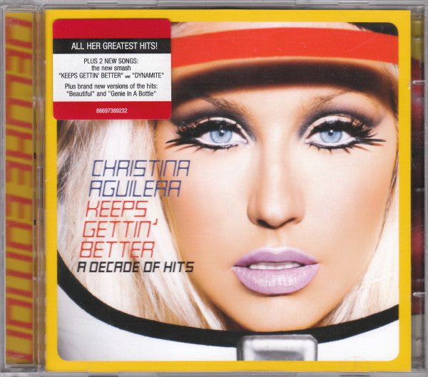 AGUILERA, CHRISTINA - KEEPS GETTIN BETTER: DECADE OF HITS +DVD - CD