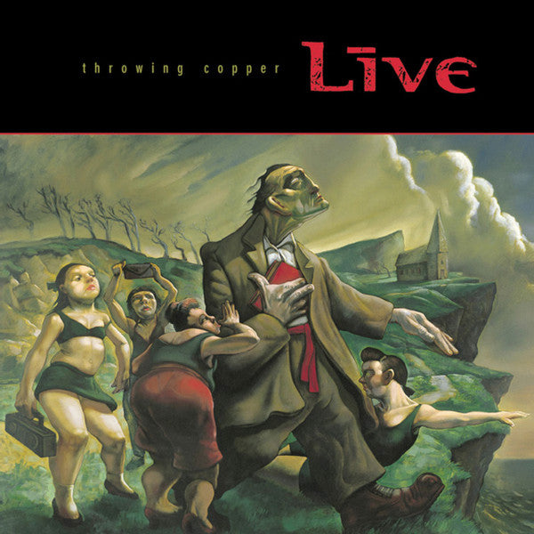 LIVE - THROWING COPPER (SIGNED) - CD