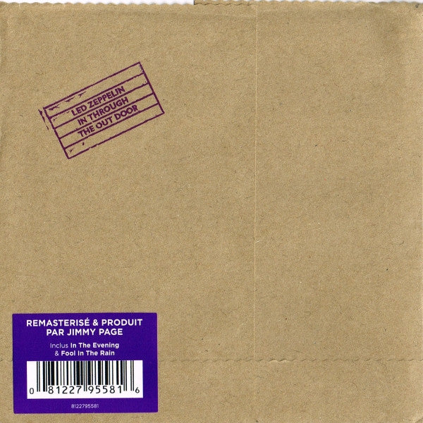 LED ZEPPELIN - IN THROUGH THE OUT DOOR : REMASTERED - CD