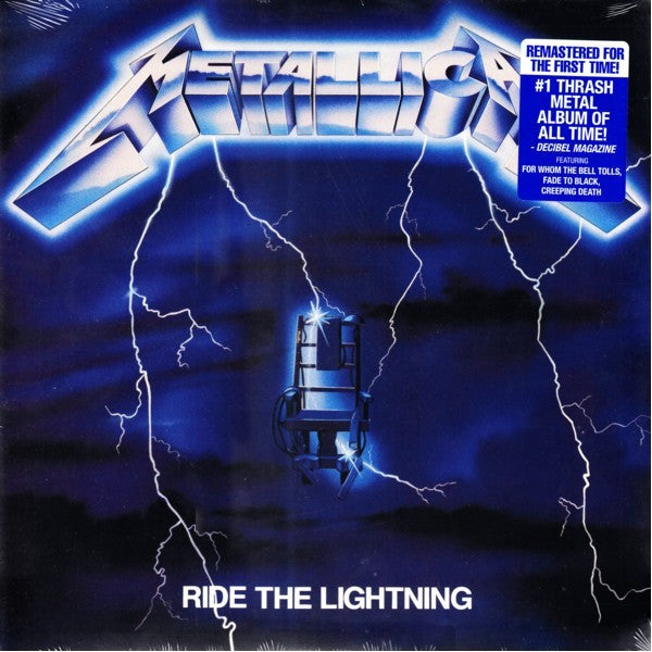 METALLICA - RIDE THE LIGHTNING : 180-GRAM VINYL - LP
