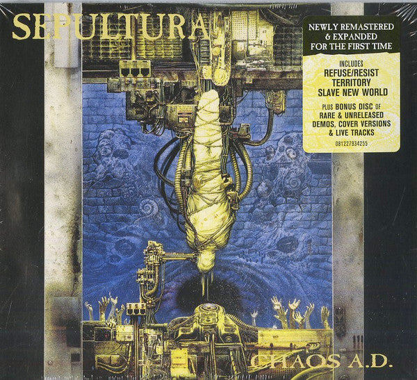 SEPULTURA - CHAOS A.D. : DELUXE 2CD EDITION - CD
