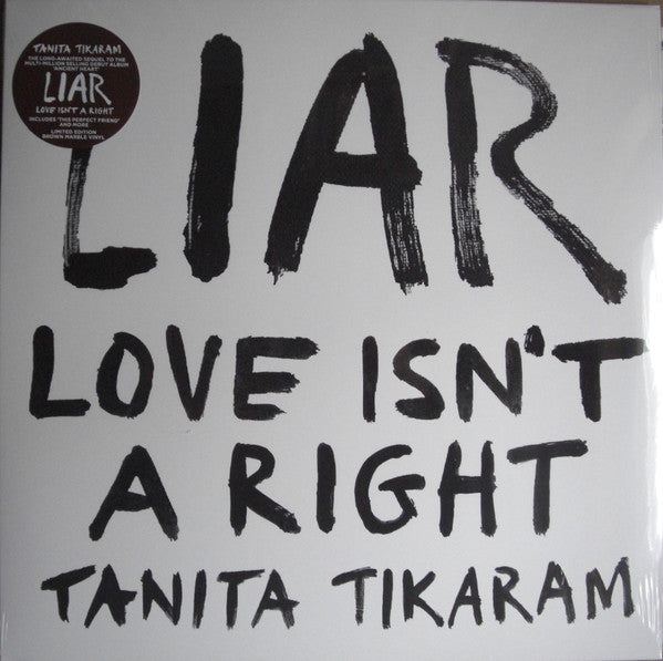 TIKARAM, TANITA - LIAR (LOVE ISNT A RIGHT) : BROWN VINYL - LP
