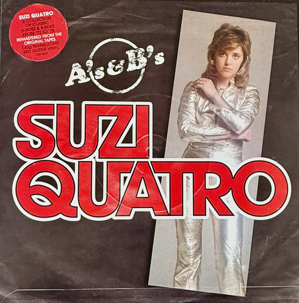 QUATRO, SUZI - A'S & B'S : RED GLITTER VNYL - LP