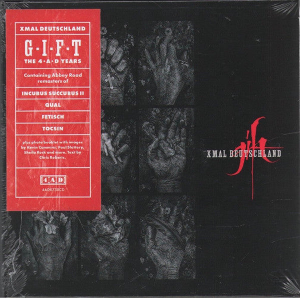 XMAL DEUTSCHLAND - GIFT : 4AD YEARS (2CD SET) - CD