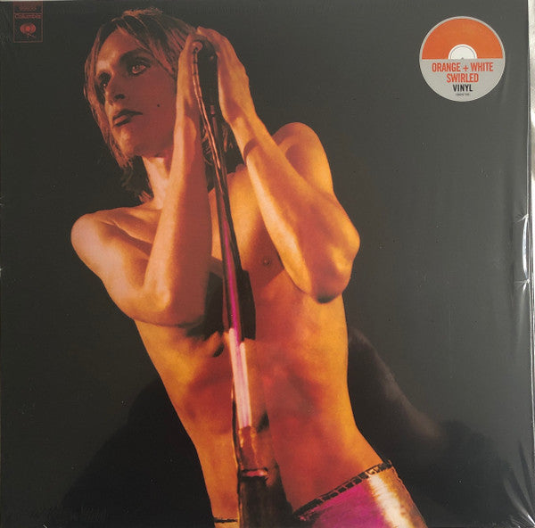 IGGY & THE STOOGES - RAW POWER : ORIGINAL MIX (ORANGE & WHTE) - LP