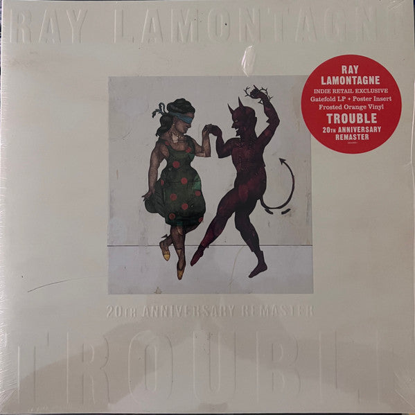 LAMONTAGNE, RAY - TROUBLE : FROSTED ORANGE VINYL - LP