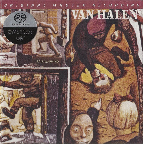 VAN HALEN - FAIR WARNING: SACD/CD HYBRID - SCD