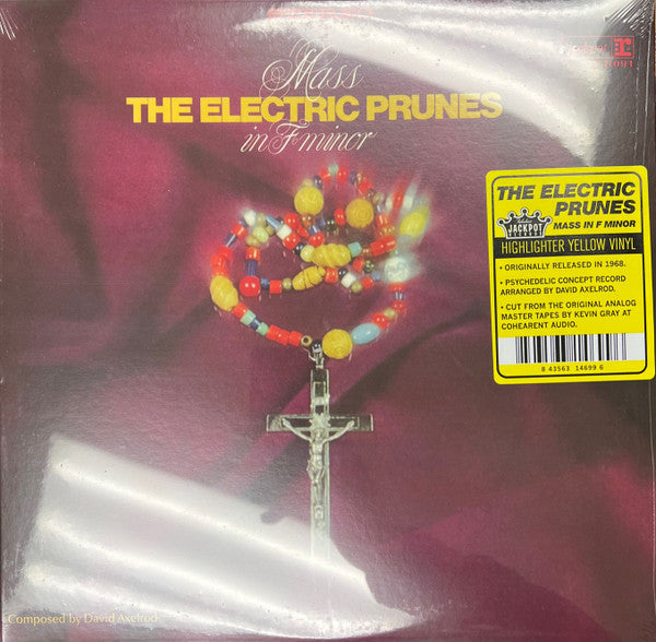 ELECTRIC PRUNES - MASS IN F MINOR: YELLOW VINYL - LP