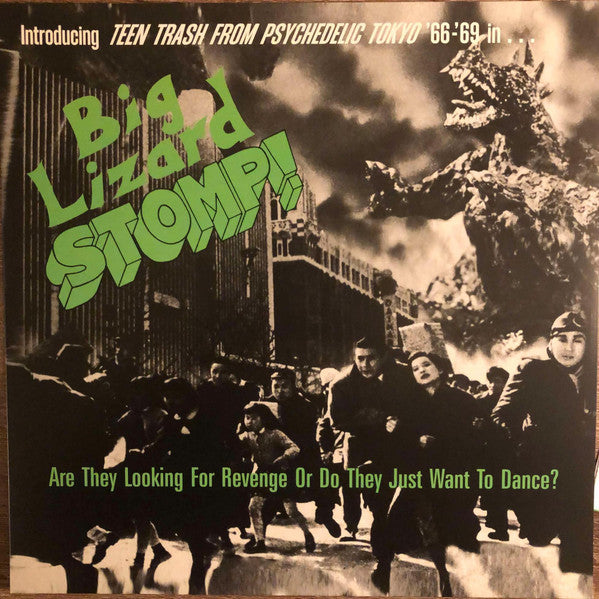 VARIOUS - BIG LIZARD STOMP: JAPANESE TEEN TRASH - LP