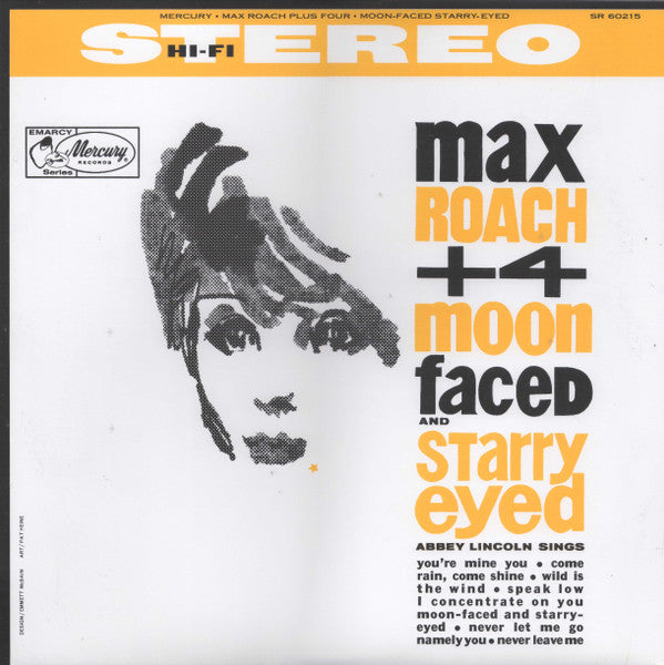 ROACH, MAX + 4 - MOON-FACED & STARRY-EYED : 180-GRAM - LP