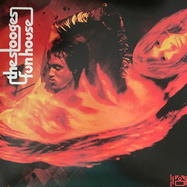 STOOGES - FUN HOUSE : HALF RED / HALF BLACK VINYL - LP