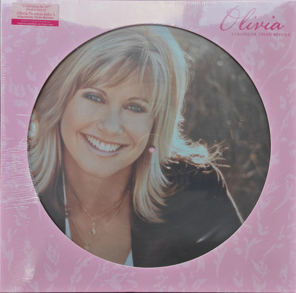 NEWTON-JOHN, OLIVIA - STRONGER THAN BEFORE : PICTURE DISC - LP