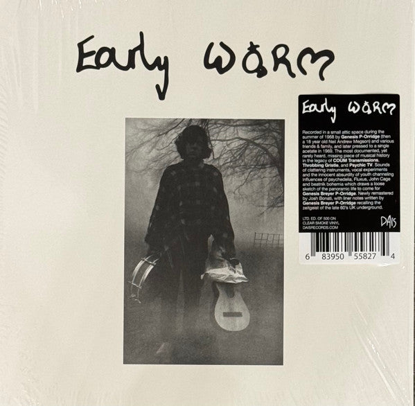 P-ORRIDGE, GENESIS - EARLY WORM : CLEAR SMOKE VINYL - LP