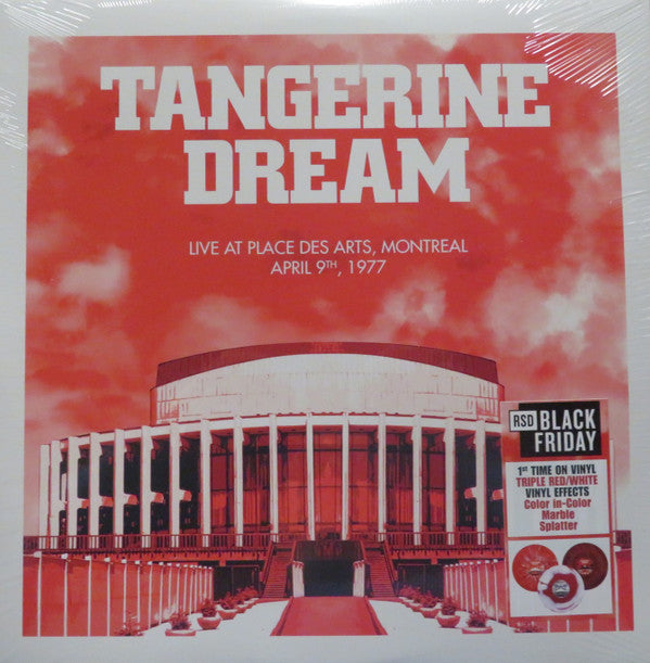 TANGERINE DREAM - PLACE DES ARTS MONTREAL 77: COLOURED 3LP - LP