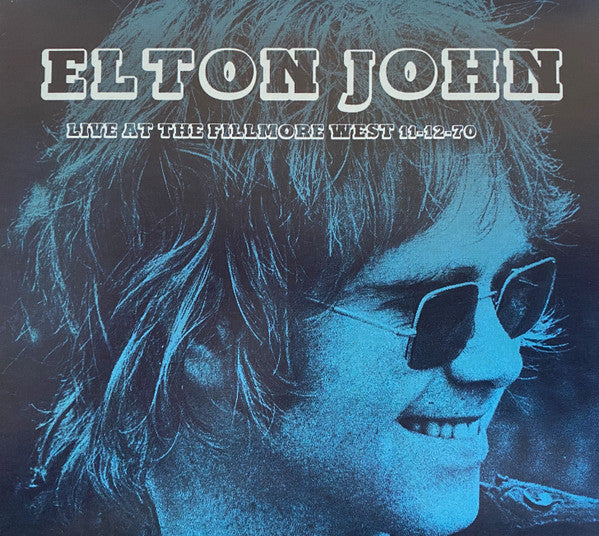 JOHN, ELTON - LIVE AT THE FILLMORE WEST 11-12-70 - CD