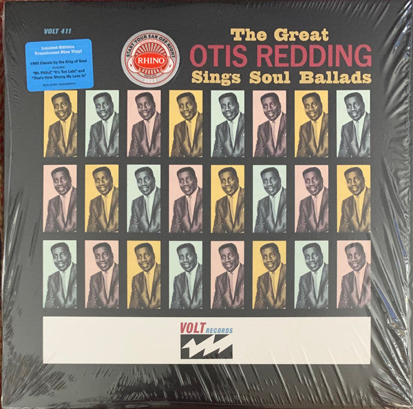 REDDING, OTIS - GREAT OTIS REDDING SINGS ... : BLUE - LP