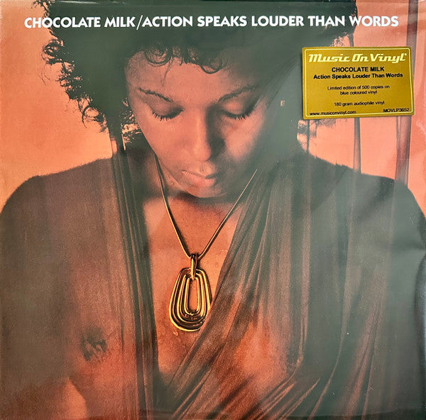 CHOCOLATE MILK - ACTION SPEAKS LOUDER THAN WORDS : BLUE - LP