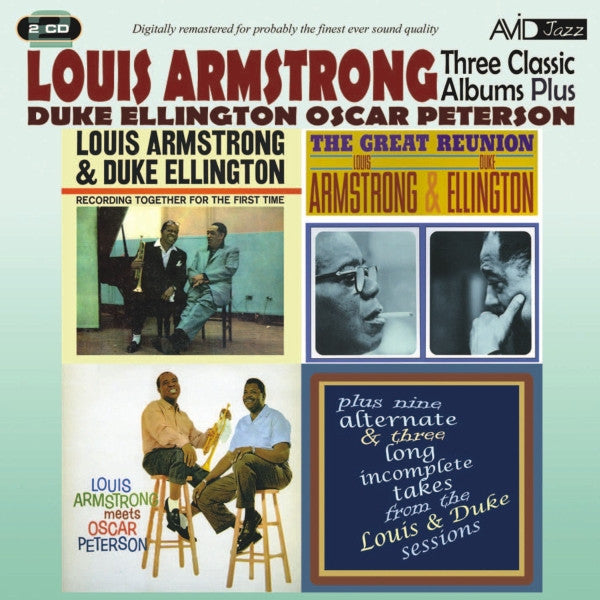 ARMSTRONG, LOUIS /DUKE ELLINGTON/OSCAR P - THREE CLASSIC ALBUMS PLUS: 2CD SET - CD