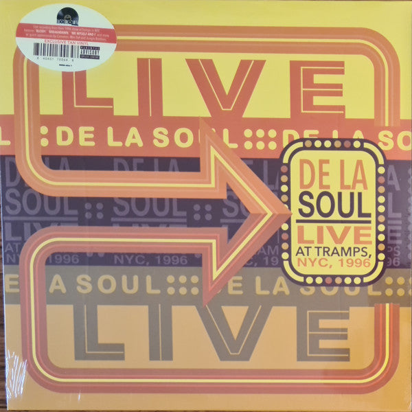 DE LA SOUL - LIVE AT TRAMPS NYC 1996: TAN VINYL - LP