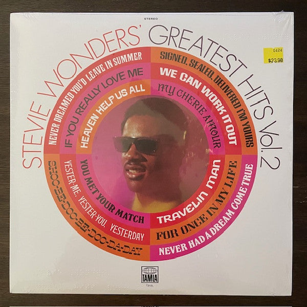 WONDER, STEVIE - GREATEST HITS VOL. 2 - LP