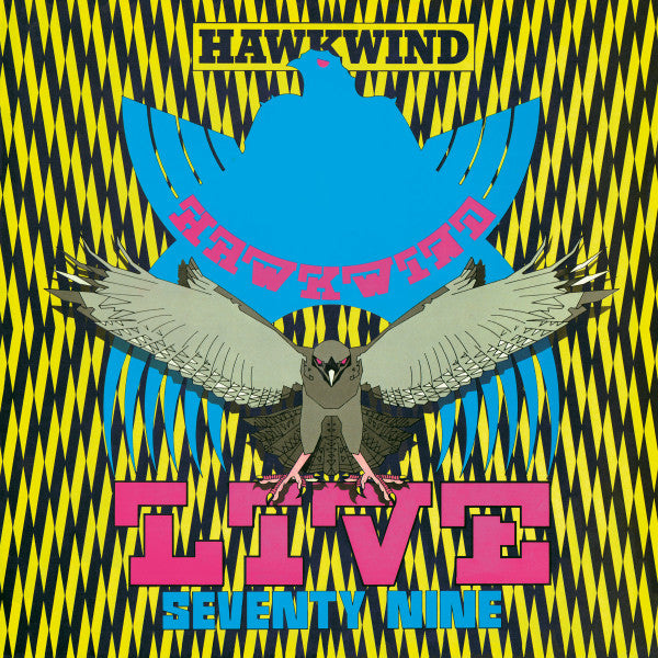 HAWKWIND - LIVE SEVENTY NINE : CLEAR VINYL - LP