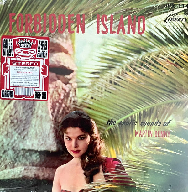 DENNY, MARTIN - FORBIDDEN ISLAND : DARK LAVA - LP