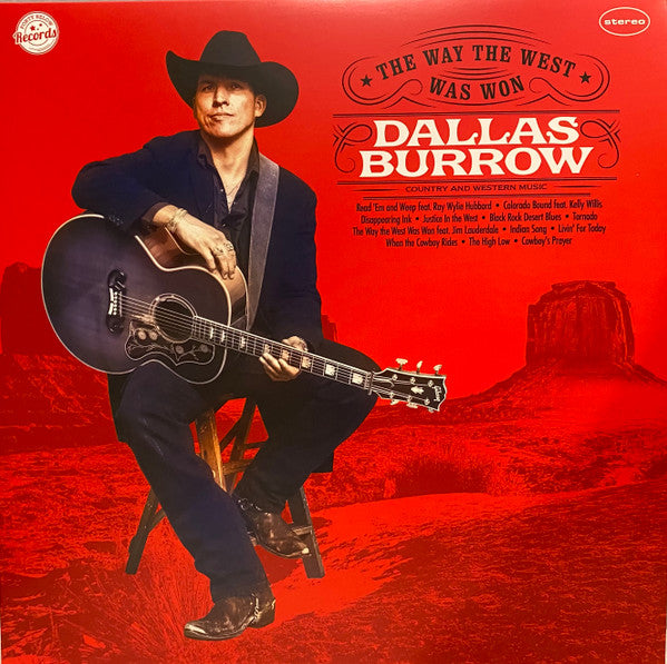 BURROW, DALLAS - WAY THE WEST WAS WON - LP