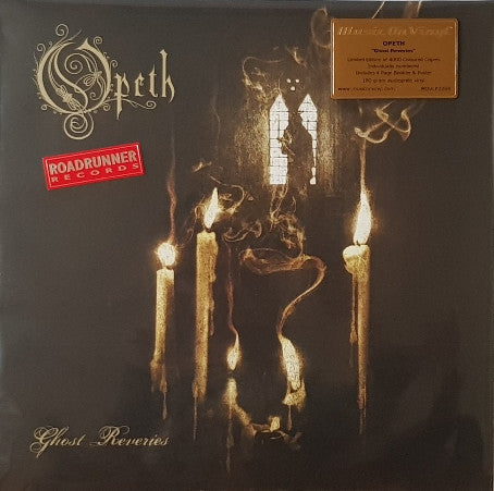 OPETH - GHOST REVERIES : 2LP SILVER/BLACK MARBLE - LP