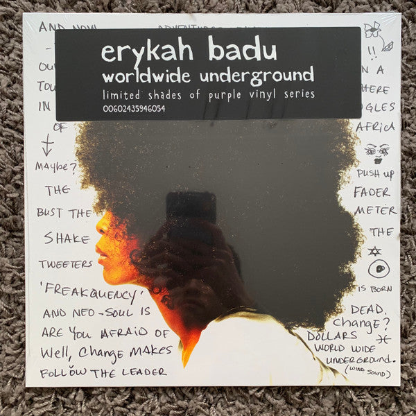 BADU, ERYKAH - WORLDWIDE UNDERGROUND : PURPLE - LP