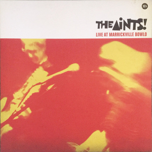 AINTS - LIVE AT MARRICKVILLE BOWLO : RED VINYL - LP