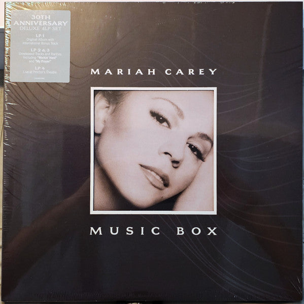 CAREY, MARIAH - MUSIC BOX + 26 : 4LP 30TH ANNIVERSARY ED - LP