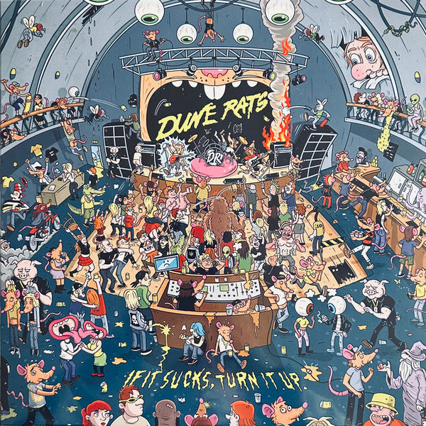 DUNE RATS - IF IT SUCKS TURN IT UP : YELLOW VINYL - LP