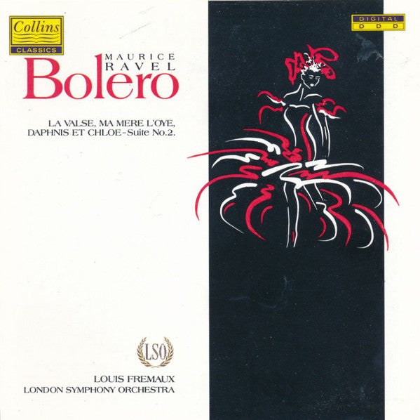 RAVEL, MAURICE/ LOUIS FREMAUX/LSO - BOLERO (1989) - LP