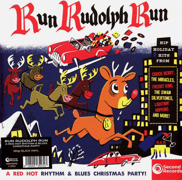 VARIOUS - RUN RUDOLPH RUN - LP