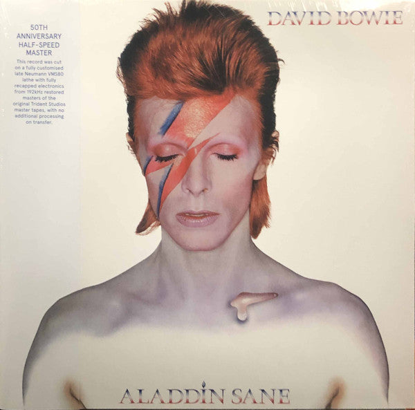 BOWIE, DAVID - ALADDIN SANE : HALF-SPEED MASTER - LP