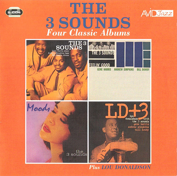 3 SOUNDS / LOU DONALDSON - FOUR CLASSIC ALBUMS : 2CD SET - CD