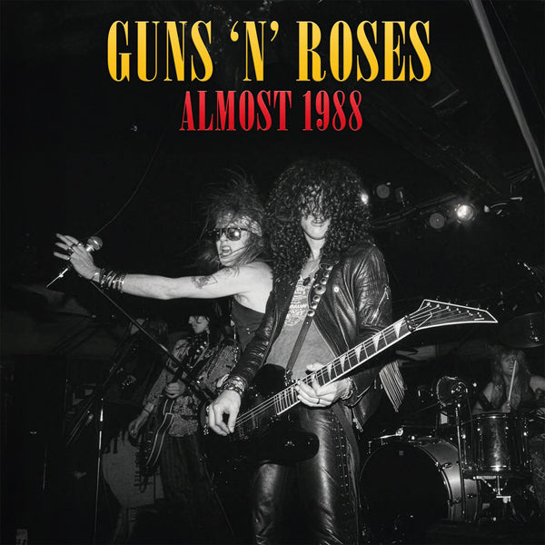 GUNS N' ROSES - ALMOST 1988: 2LP CLEAR - LP