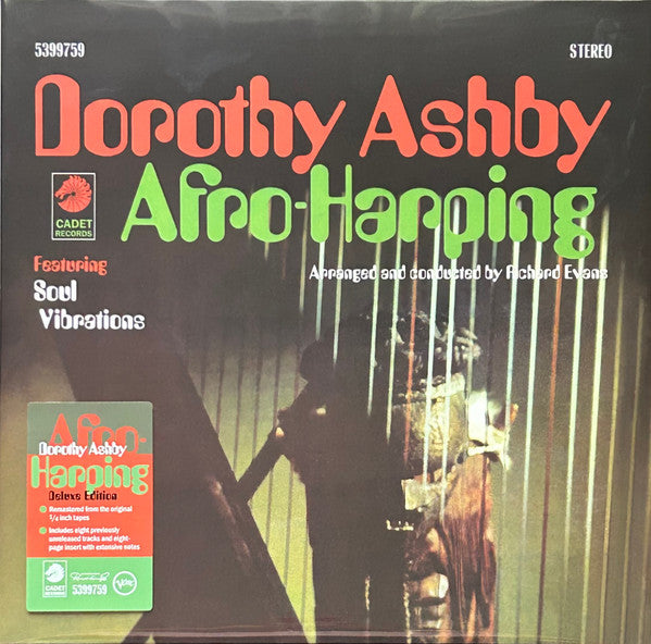 DOROTHY ASHBY - AFRO-HARPING: 2LP CLEAR - LP