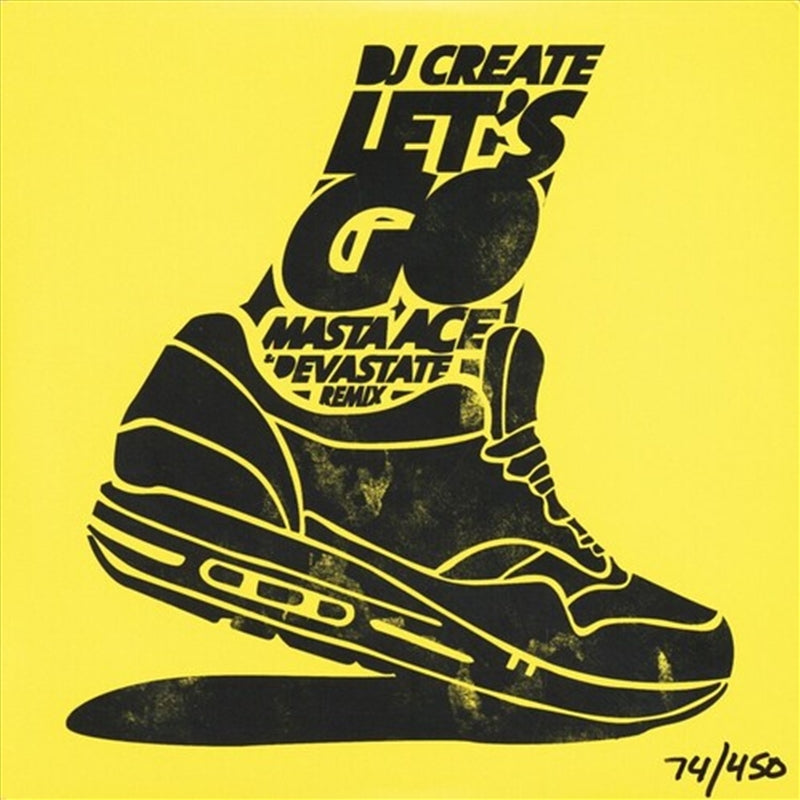 MASTA ACE & DJ CRATE - LET'S GO: YELLOW VINYL - 7