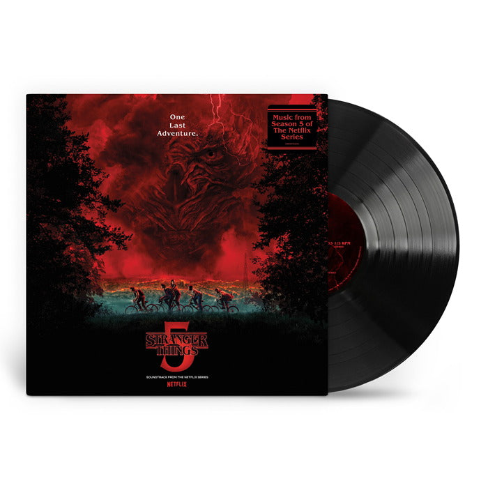 STRANGER THINGS : SEASON FIVE - SOUNDTRACK : SONGS (BLACK VINYL) - LP