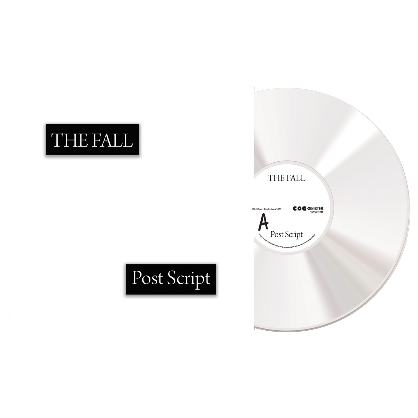 FALL - POST SCRIPT: THE FINAL.. WHITE VINYL - LP