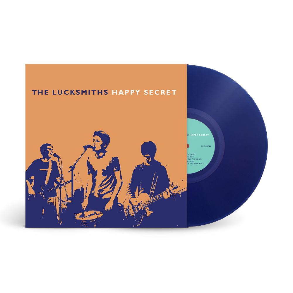 LUCKSMITHS - HAPPY SECRET : TRANSPARENT BLUE VINYL - LP