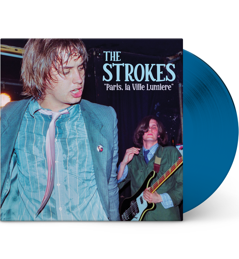 STROKES - PARIS LA VILLE LUMIERE : BLUE VINYL - LP