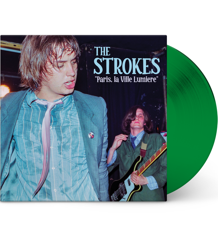 STROKES - PARIS LA VILLE LUMIERE : GREEN VINYL - LP