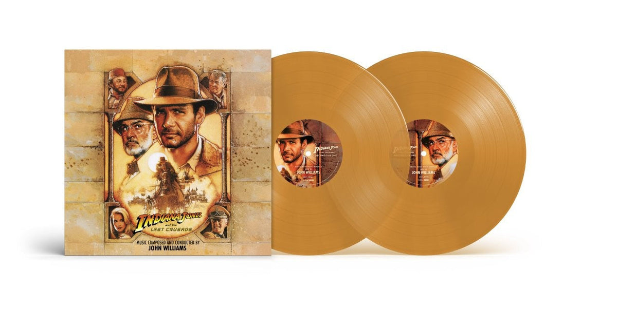 INDIANA JONES & THE LAST CRUSADE - SOUNDTRACK : SAND 2LP SET (2026) - LP