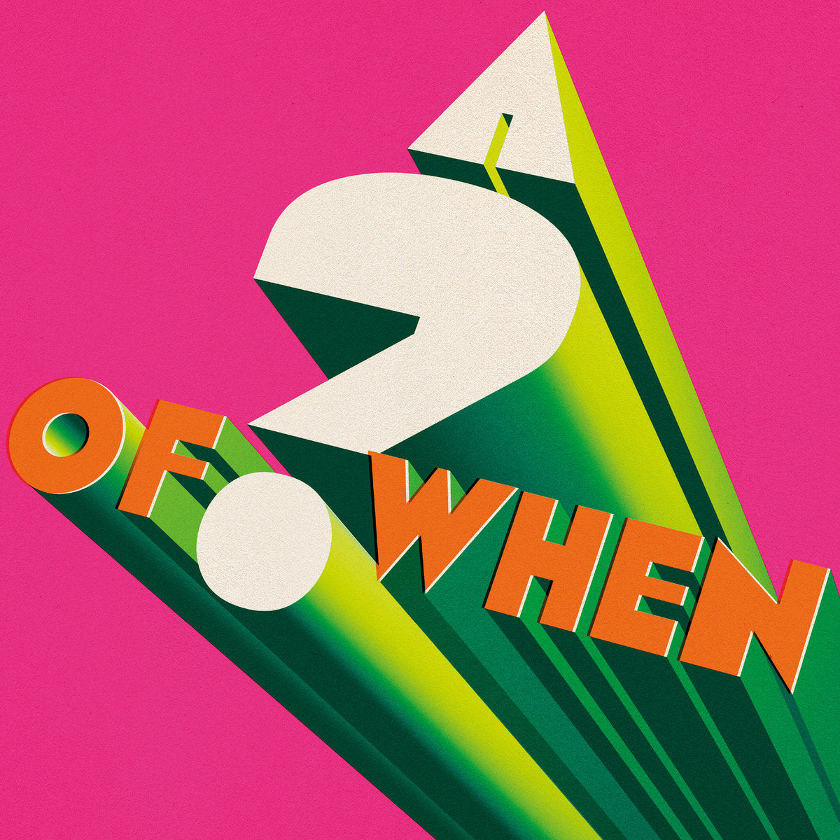 PANDA BEAR / SONIC BOOM - QUESTION OF WHEN : BLACK VINYL - LP