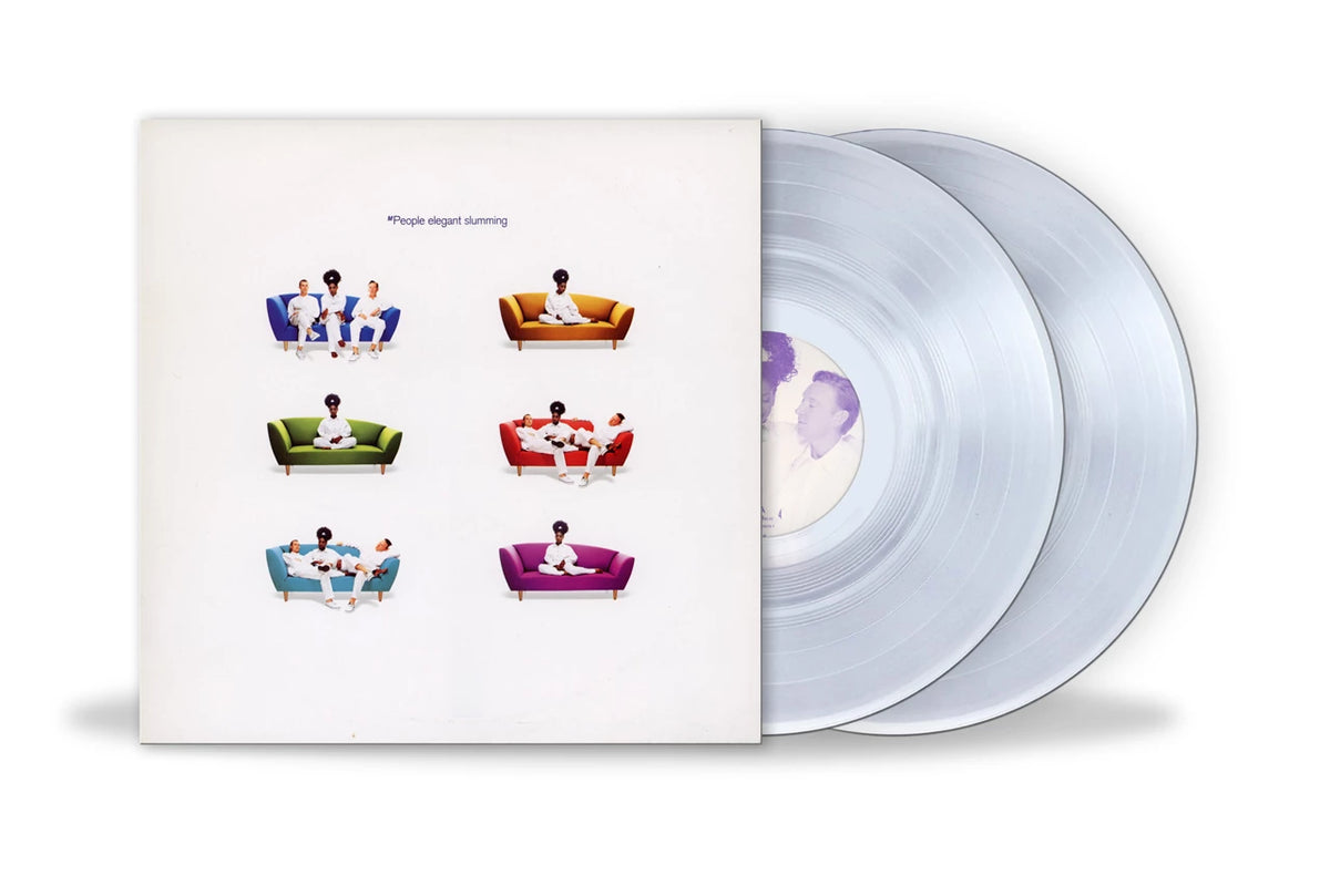 M PEOPLE - ELEGANT SLUMMING : TRANSPARENT 2LP SET - LP