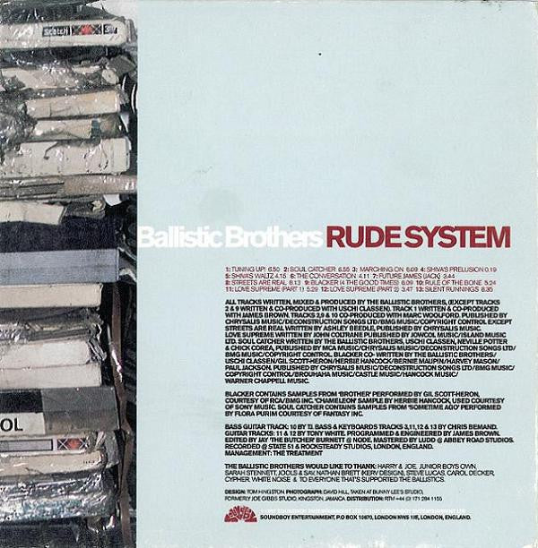 BALLISTIC BROTHERS - RUDE SYSTEM - CD