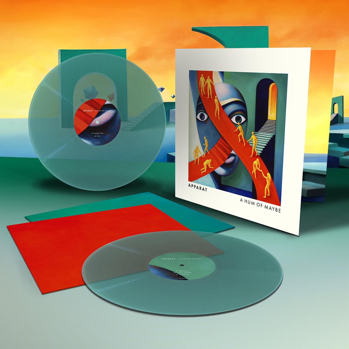 APPARAT - HUM OF MAYBE : TURQUOISE 2LP SET - LP