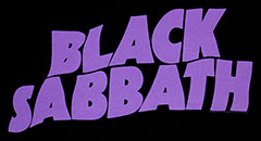 BLACK SABBATH - LOGO : X-LARGE - TSH